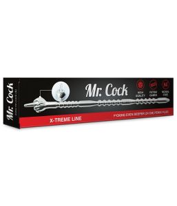 Mr C0ck Extreme Line F*cking Even Deeper Urethra Penis Plug Insert Silver 24cm