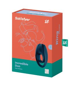 Satisfyer Incredible Duo Cockring Vibrator NETTO