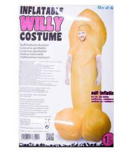 Costume de pénis gonflable