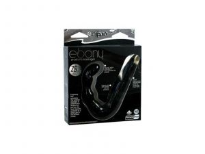 Ebony Prostate Massager 19cm