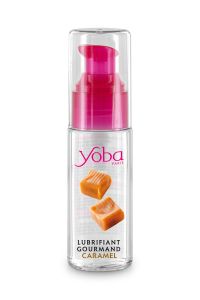Flacon de lubrifiant caramel 50ml Yoba