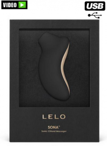 Stimulateur clitoridien Sona Noir Lelo