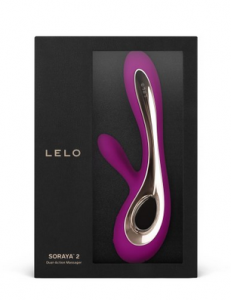 Vibromasseur rabbit Soraya 2 Depp Rose Lelo