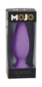 Mojo Spades Butt Plug large purple