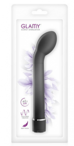Vibromasseur point G noir G-Spot Glamy